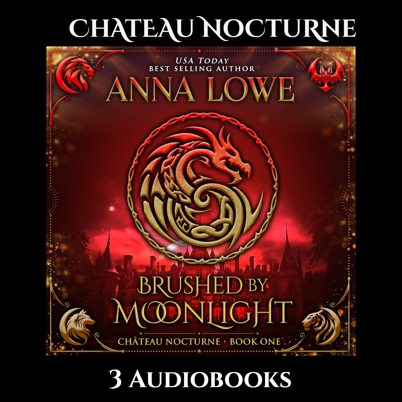 CHÂTEAU NOCTURNE series (audiobooks) Cover