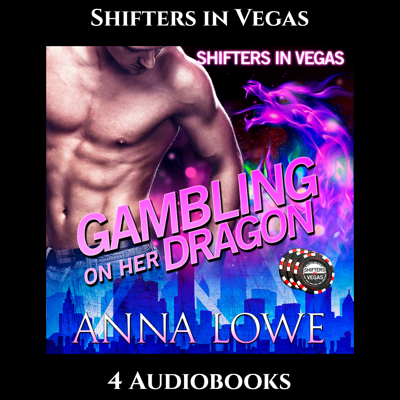 SHIFTERS IN VEGAS series (audiobooks) Cover